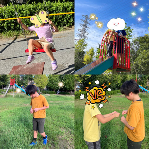 久しぶりの公園🛝✨