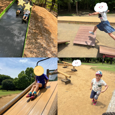 公園🍀ドッチボール🏐