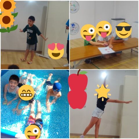ジェスチャーゲーム🏃✨プール🌊