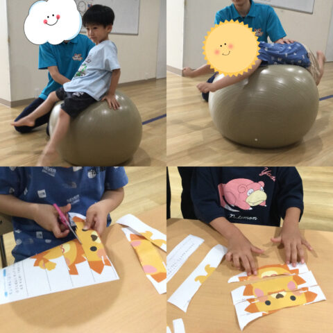 ⭐バランスボール・ハサミ⭐