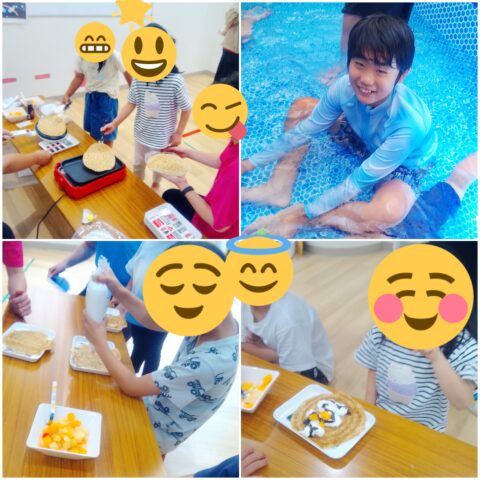 🍩みんなでクレープ作り🍪
