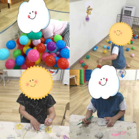 ボール⭐︎粘土