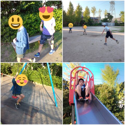 公園でどんぐりゲット🌲✨