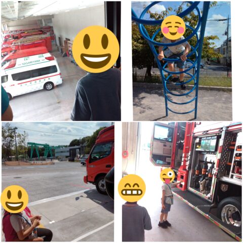 🚑消防署見学🚒