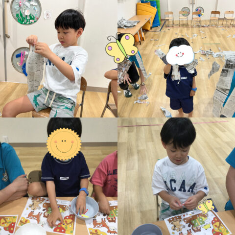 新聞紙📰シール🐿