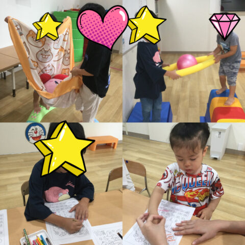 🧑‍🤝‍🧑ペアサーキット☆カレンダー塗り絵🎃