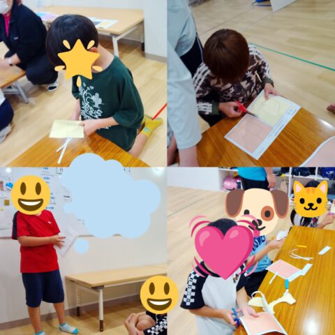 ハサミ切り絵に取り組みました🎨🖐️