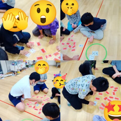 チームで神経衰弱☆