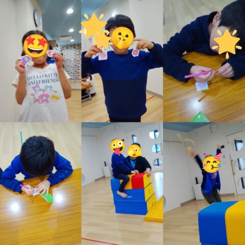 跳び箱・縄跳び🌈ビーズアート