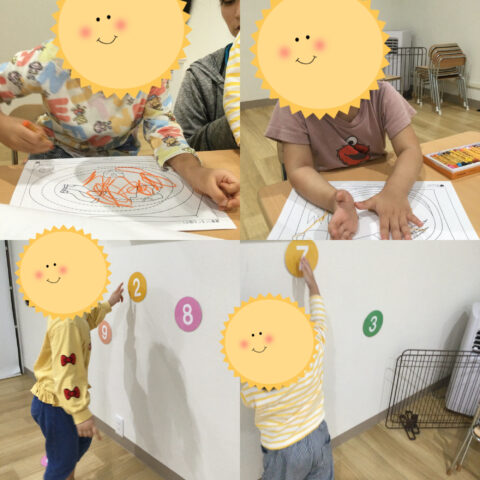 数字タッチ✋運筆🖍