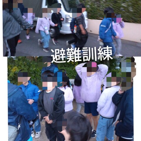 🌈公園での避難訓練をしました！🌈