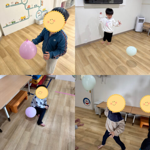風船飛ばしてみたよ😊