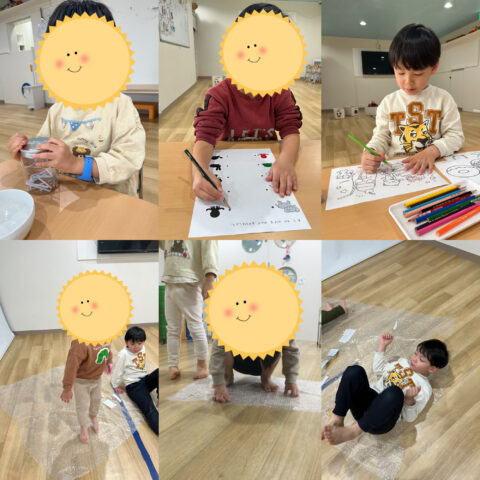 個別課題と気泡緩衝材✨