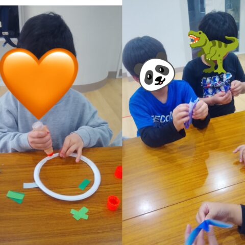🎄✨リース作り・紙飛行機大会🛬