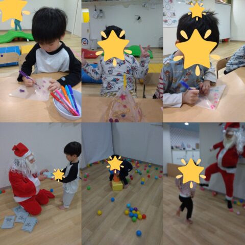 サンタがやってきたよ✨