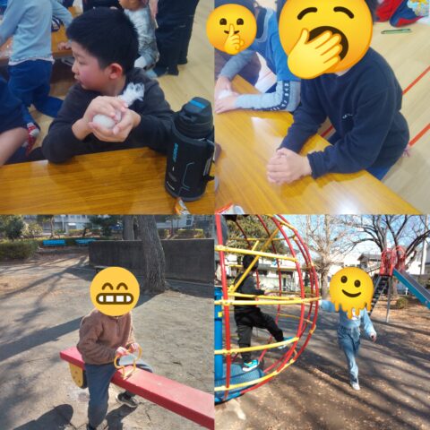 公園遊び＆おにぎり作り✨🍙