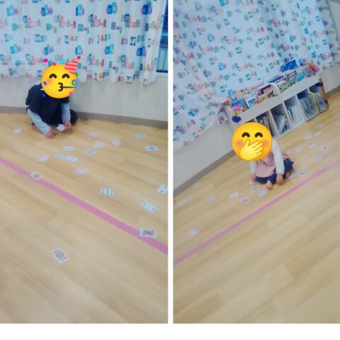 トランプ並べリレー♥️♠️♦️♣️