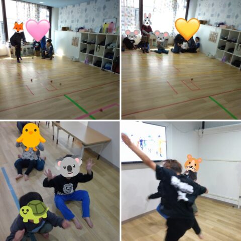 お手玉ボッチャ🔥リズムダンス🕺