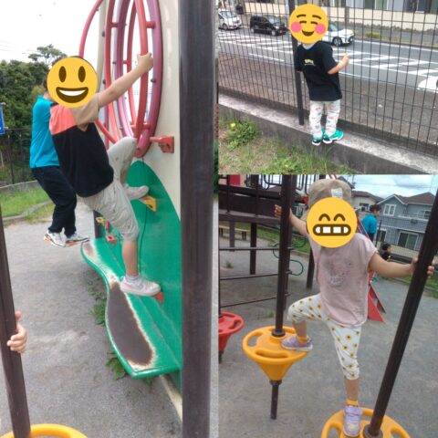 🛝公園遊びで笑顔いっぱい！🌼