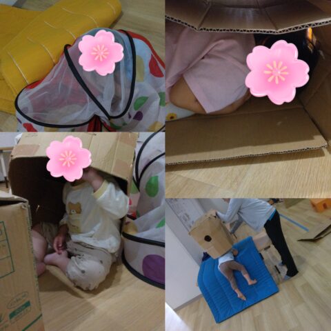 お部屋でドキドキ「かくれんぼ大作戦」✨