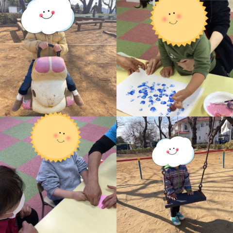 公園遊び🌟バレンタイン制作