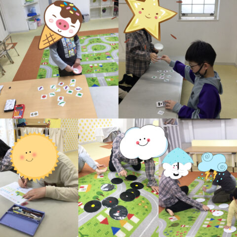 ひっくり返しゲーム(*^-^*)お買い物ごっこ🫑