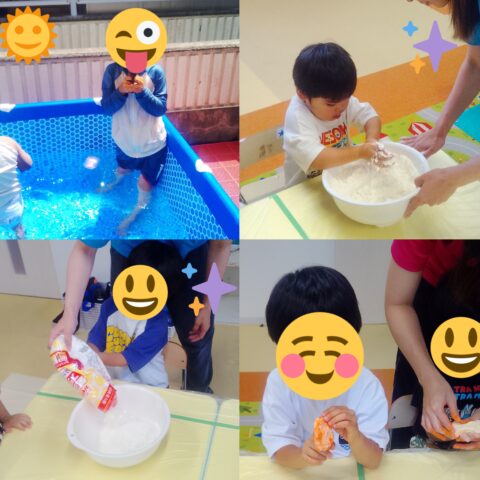 小麦粉粘土で遊ぼう🎶