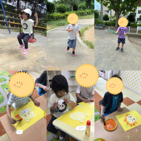公園とライオン