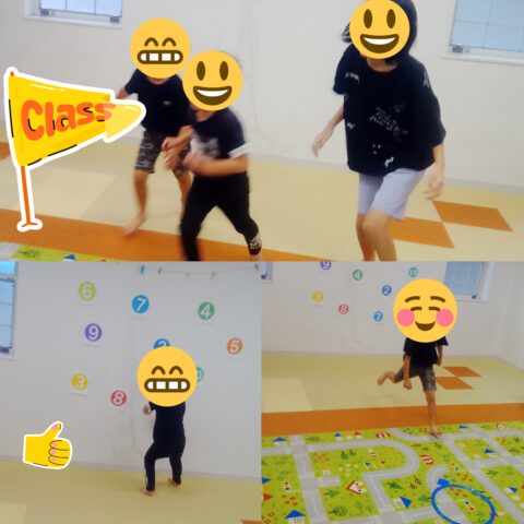 シャトルラン👣数字タッチ✋