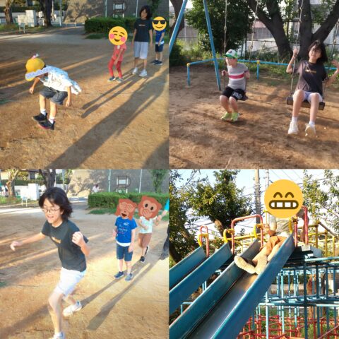 久しぶりに公園で遊んだよ🌟