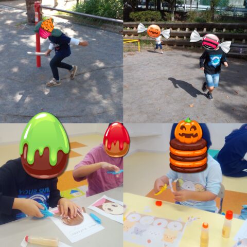 ハサミでチョッキン✂