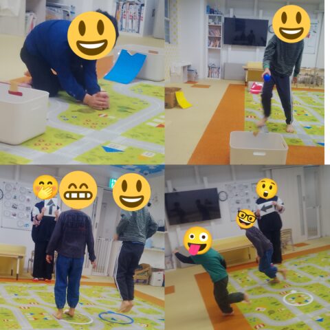 ボールを色分けしよう！/矢印どっち？！