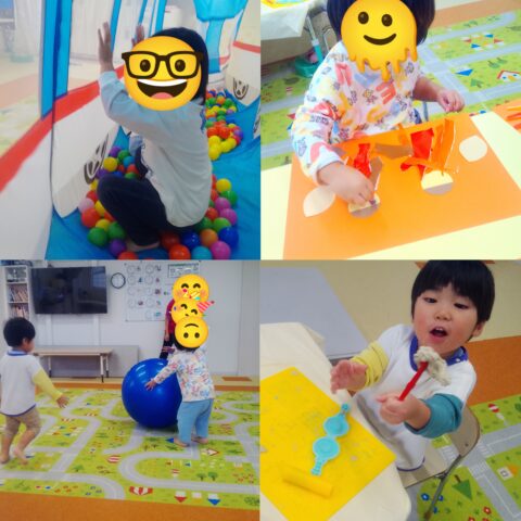 いろいろボール遊び!(^^)!