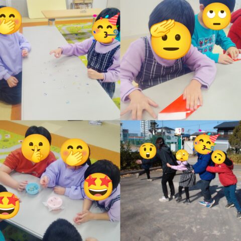 ☆おはじき遊び☆