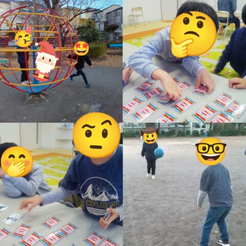 転がしドッジボール(*^_^*)