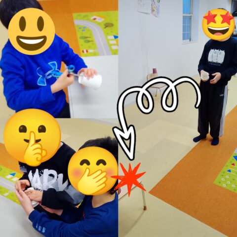 紙コップバズーカ🔫