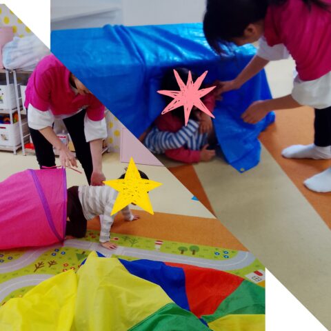 かくれんぼ🐥🐤🐣