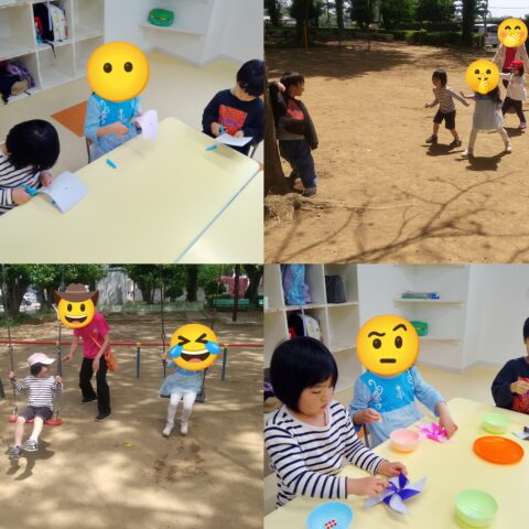 🌟元気いっぱい！公園遊びと風車作り🌟