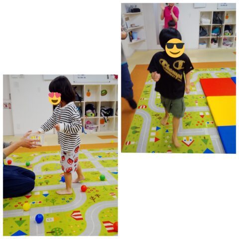 よく聞きながら身体を動かそう！