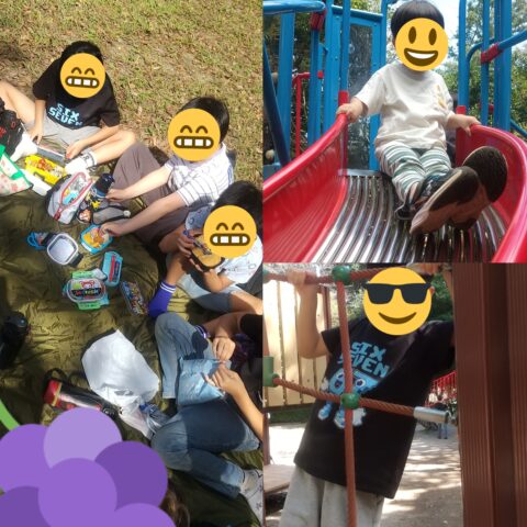 みんなで楽しく外遊び！公園遊びとお弁当タイム
