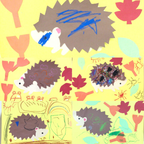 ハリネズミ製作🍁
