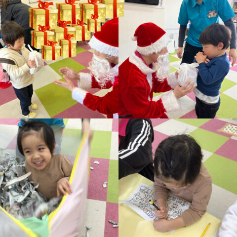 サンタさんがきたよ🎅