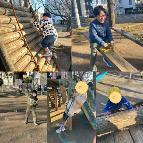 ドミノ、公園