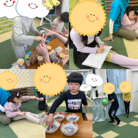 ⭐ドッチボール・言葉探し⭐