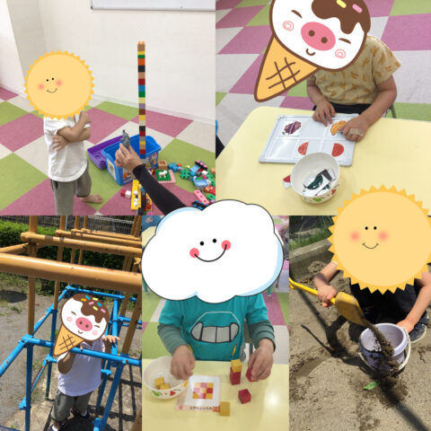 ⭐三角公園・指先の活動⭐