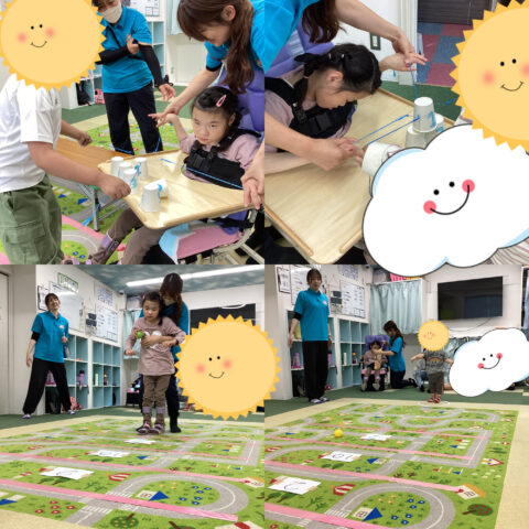 ストップボール🥎/協力して組み立てよう🕺