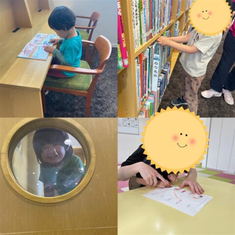⭐南流山地域図書館へ行きました⭐