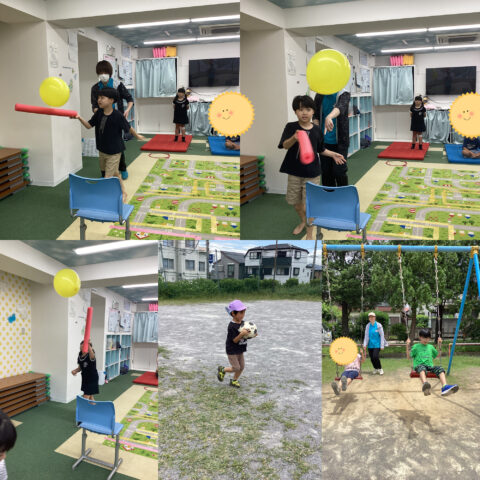 公園＆風船運びリレーで元気いっぱい！🤸‍♀️🎈