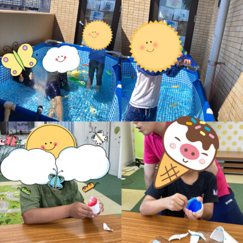 石鹸づくり🧼/プール🌊