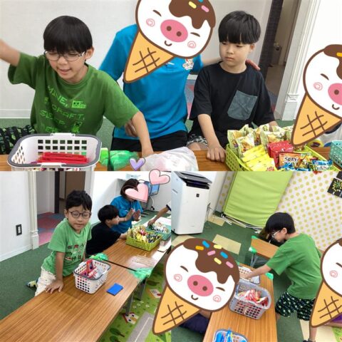 🍩🍬🍘駄菓子屋さんごっこ（お買い物練習）🍭🍰🍫